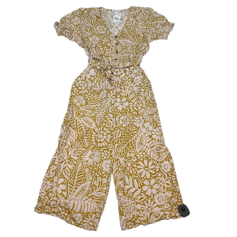 Value Deals Yellow Jumpsuit Luxology, Size M