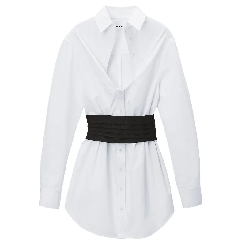 New Arrival Deconstructed Mini Shirtdress
