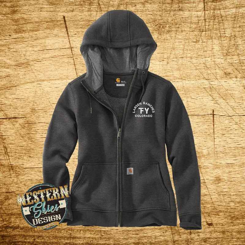 New Markdowns Carhartt Womens Clarksburg Zip Hoodie - Custom Embroidery
