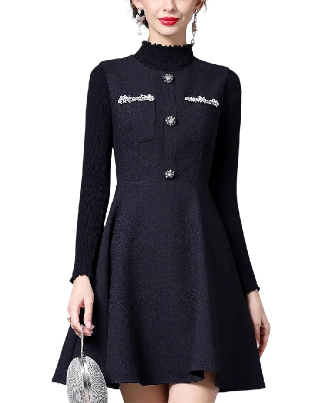 Limited Edition La Imperatrice Linen-Blend Mini Dress