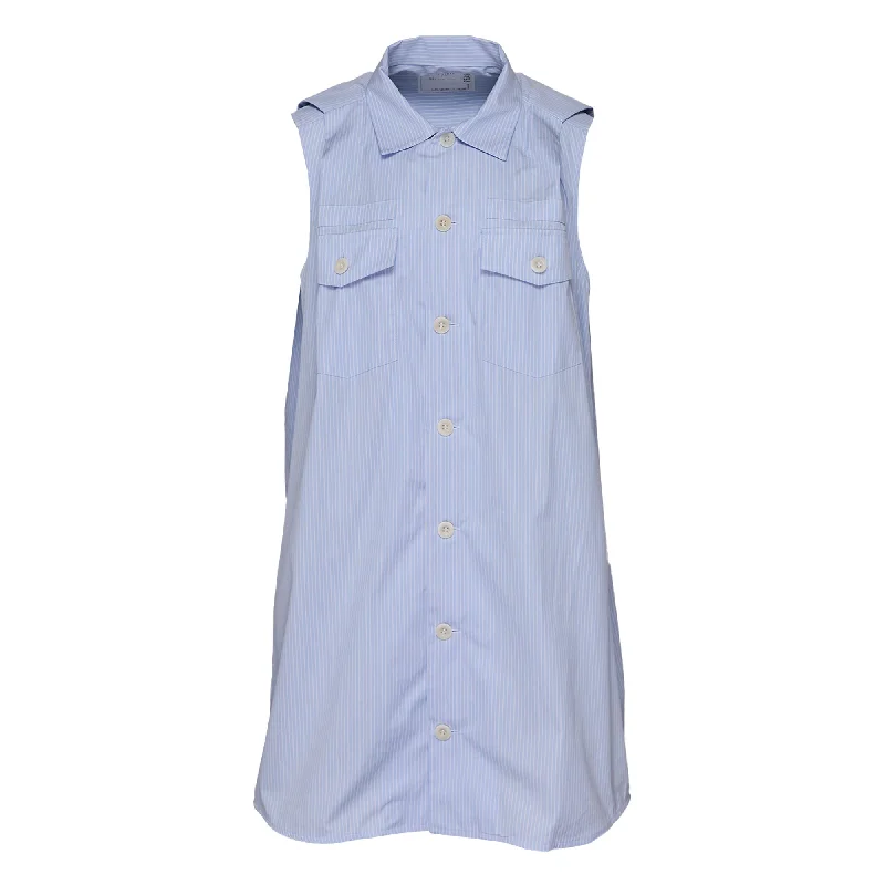 TIME-Limited Offer Cotton Poplin Dress