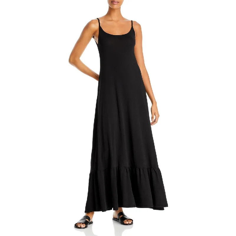 Can't Miss Womens Cotton Gathered Maxi Dress