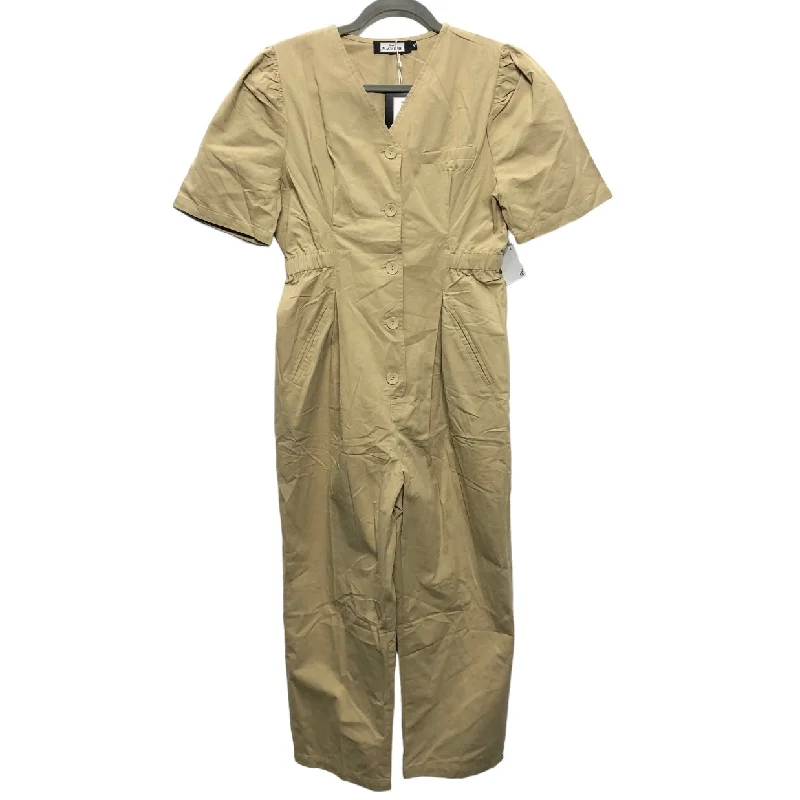 Blowout Deals Jumpsuit By Cme In Tan, Size: S