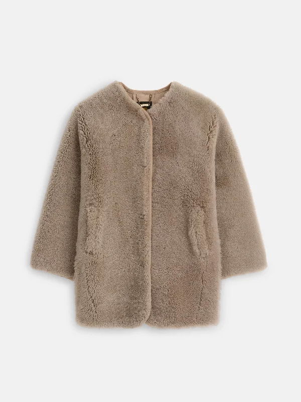 Buy More, Save More Owen Barry x Alex Mill Mae Shearling Coat