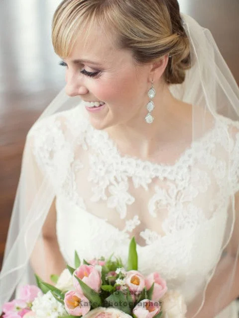 Final Markdown Judd Waddell Aline, fitted lace wedding dress