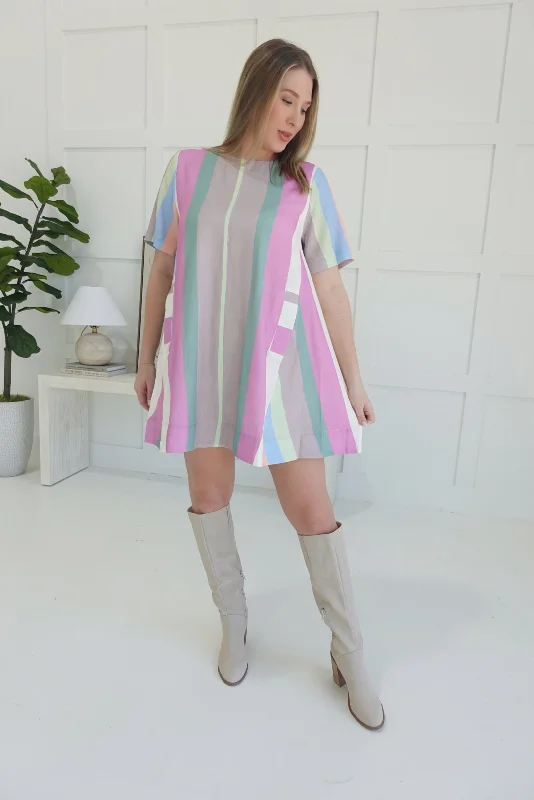 Super Sale Plenty To Go Mini Dress