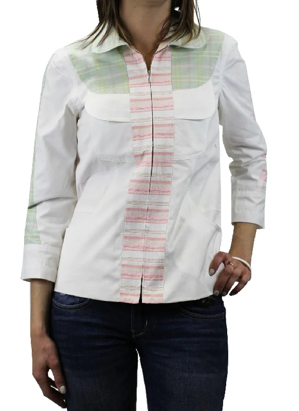 Don’t Miss Out CUSTO BARCELONA Women's Air Tina Graphic Jacket 292375 $290 NWT