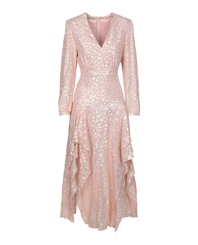 Best Bargains Animal-Print Asymmetrical Dress