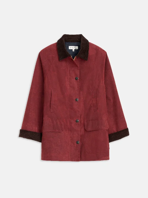 Markdown Madness Chiltern Street Jacket In Waxed Cotton