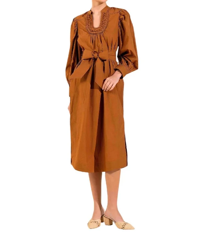 Today’s Special Sienna Dress In Rust