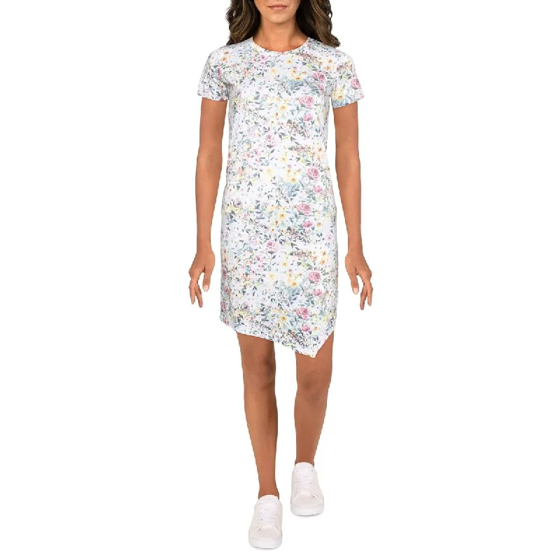 Clearance Event Holly Womens Tie-Dye Short Sleeve T-Shirt Dress