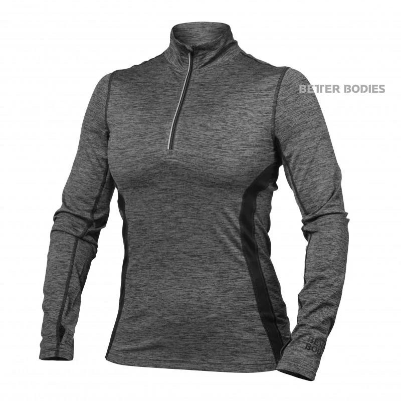 Epic Deals Better Bodies Performance Mid L-S - Graphite Melange