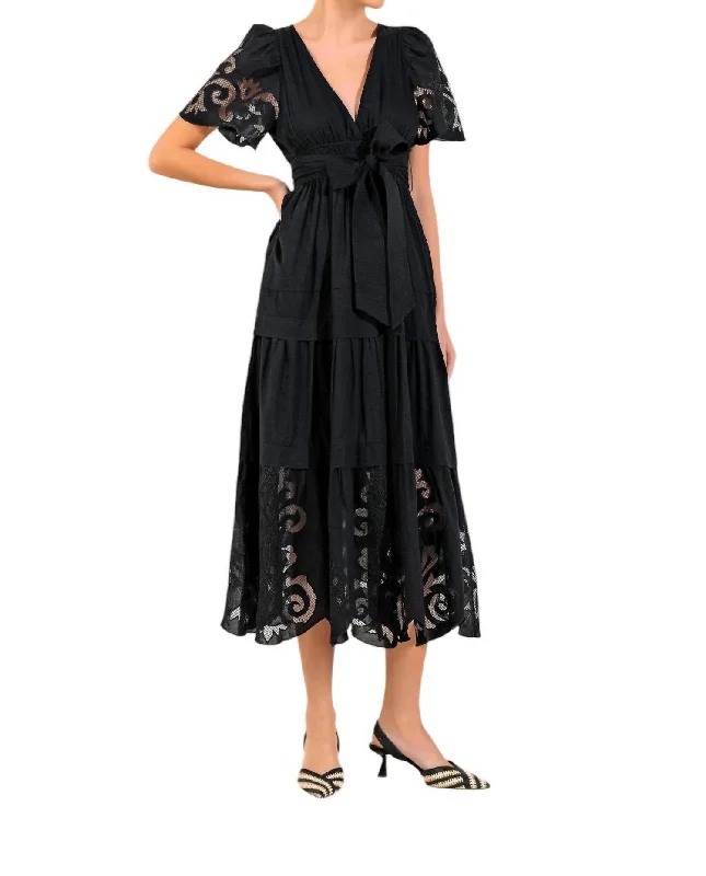 Low Prices Donnatella Dress In Onyx