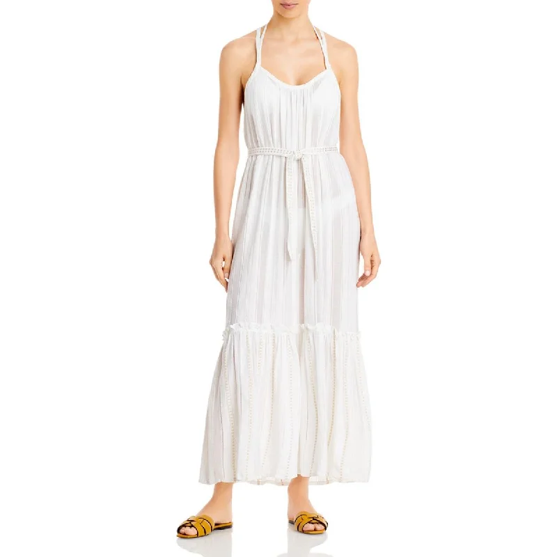 Don’t Miss Out Kelali Womens Metallic Pullover Sundress