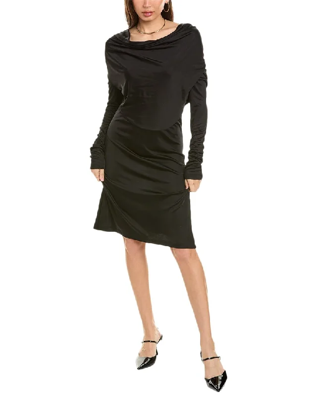 Doorbuster Deal Helmut Lang Cowl Mini Dress
