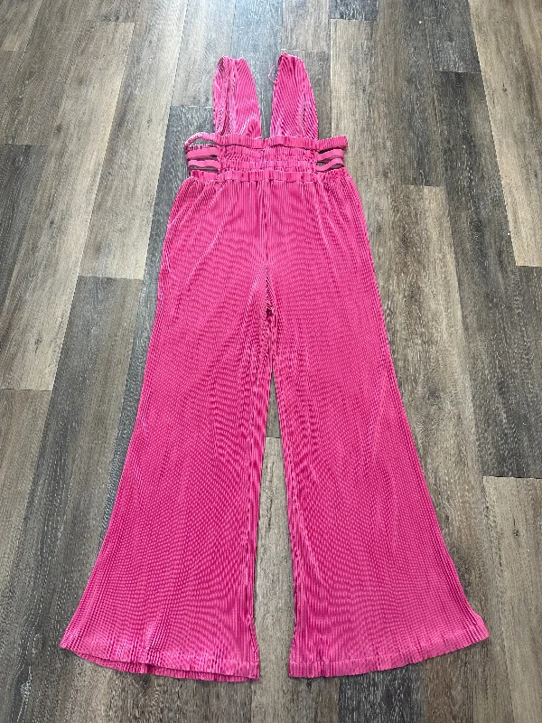 Best Bargains Pink Jumpsuit Fashion Nova, Size 1x