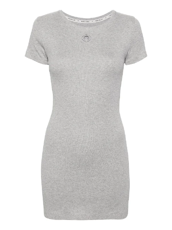 Daily Deals Organic Cotton 1X1 Rib T-Shirt Dress