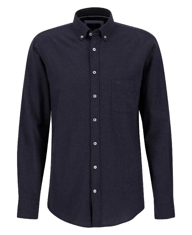 Seasonal Sale Premium Flannel Shirt - Navy