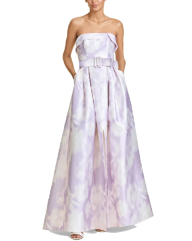 Bonus Savings Sachin & Babi Brielle Gown W/ Belt
