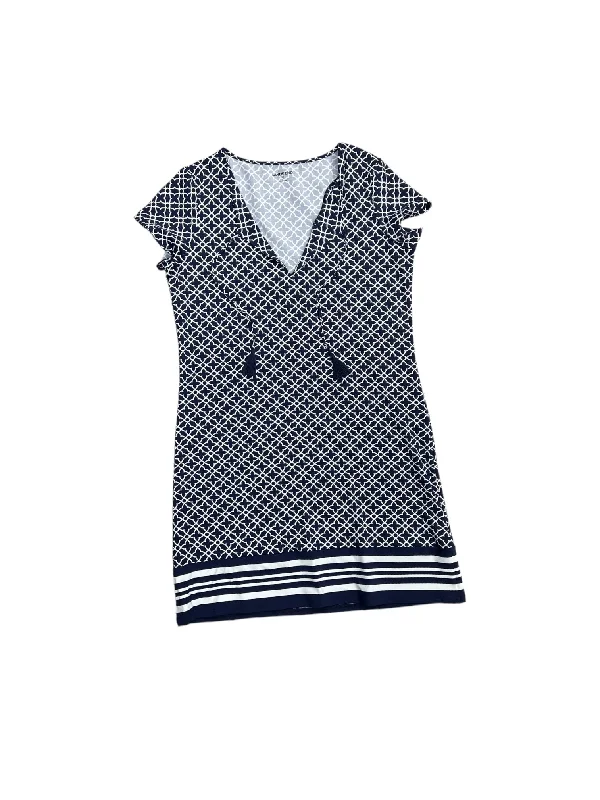 Weekend Deal Dress Casual Midi By Lands End  Size: Xs