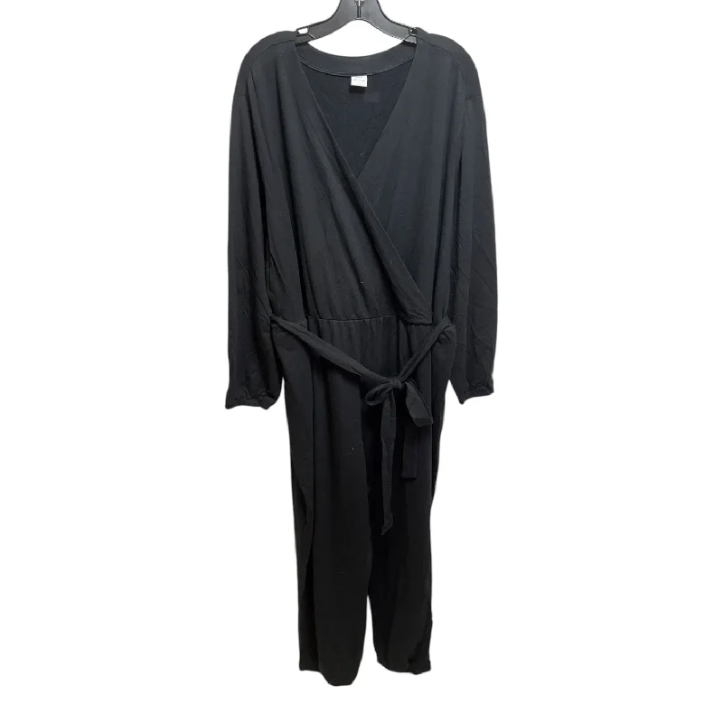 Shop and Save Jumpsuit By Amazon Essentials In Black, Size: 4x