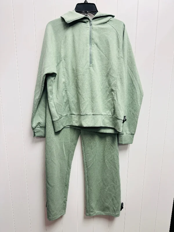 Closeout Pants Set 2pc By anrabes In Green, Size: M