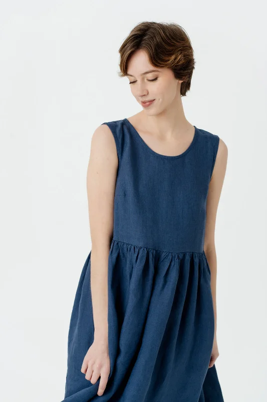 Factory Direct Sale Smock Dress, Sleeveless