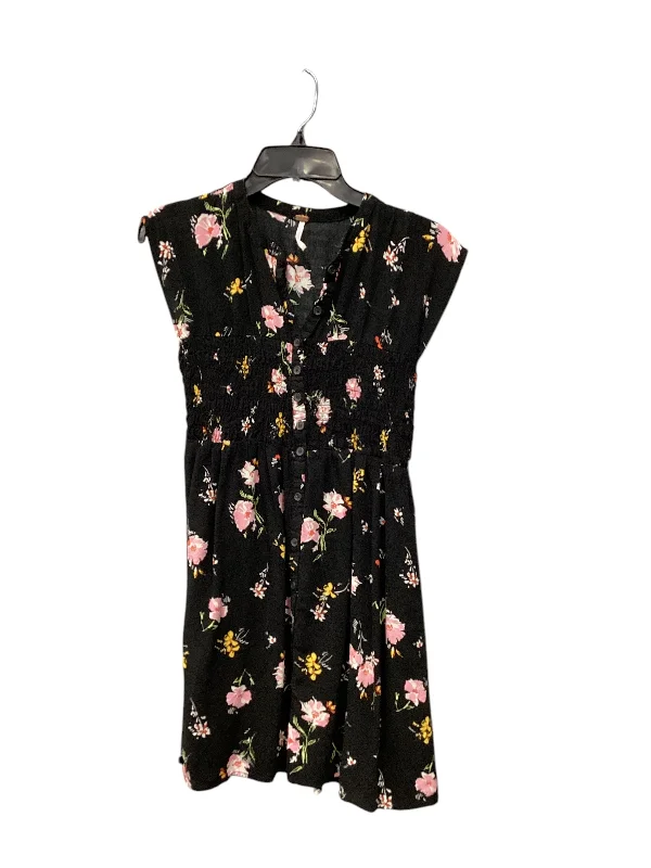 Instant Discount Dress Casual Short By Free People In Floral Print, Size: S