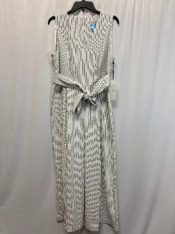 Take Advantage Jumpsuit By Calvin Klein In White, Size: L