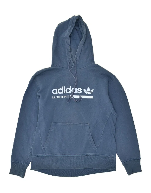 YEAR-End Sale ADIDAS Womens Oversized Graphic Hoodie Jumper UK 6 XS Navy Blue Cotton YEAR-End Sale ADIDAS Womens Oversized Graphic Hoodie Jumper UK 6 XS Navy Blue Cotton