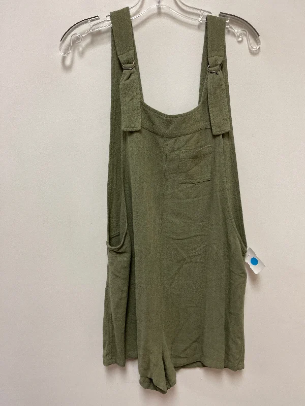 Buy Now Romper By Bobi In Green, Size: S
