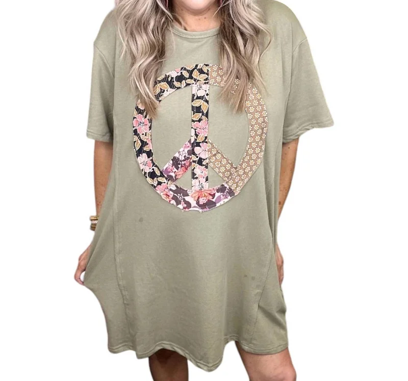 Major Savings Princess Of Peace Dress In Sage Green