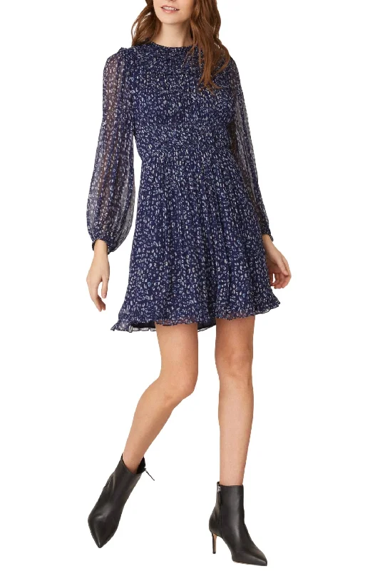 Massive Deals Hallie Dress In Ink Multi