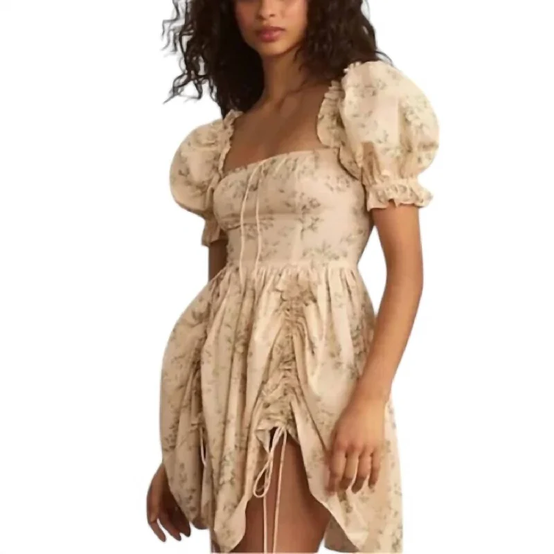 Shop and Save Mini Romantics Dress In Villa
