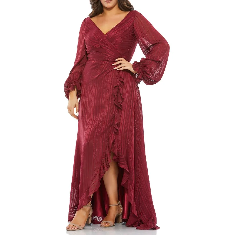 Lowest Prices Womens Metallic Long Evening Dress