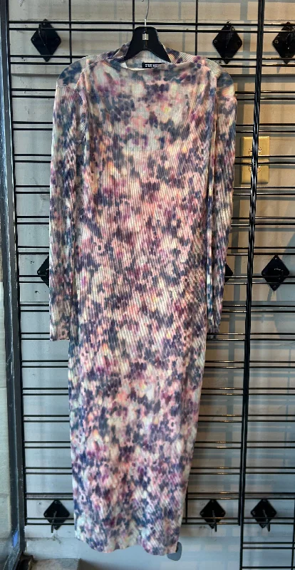 Steals and Deals Dress Casual Midi By Steve Madden In Multi-colored, Size: S