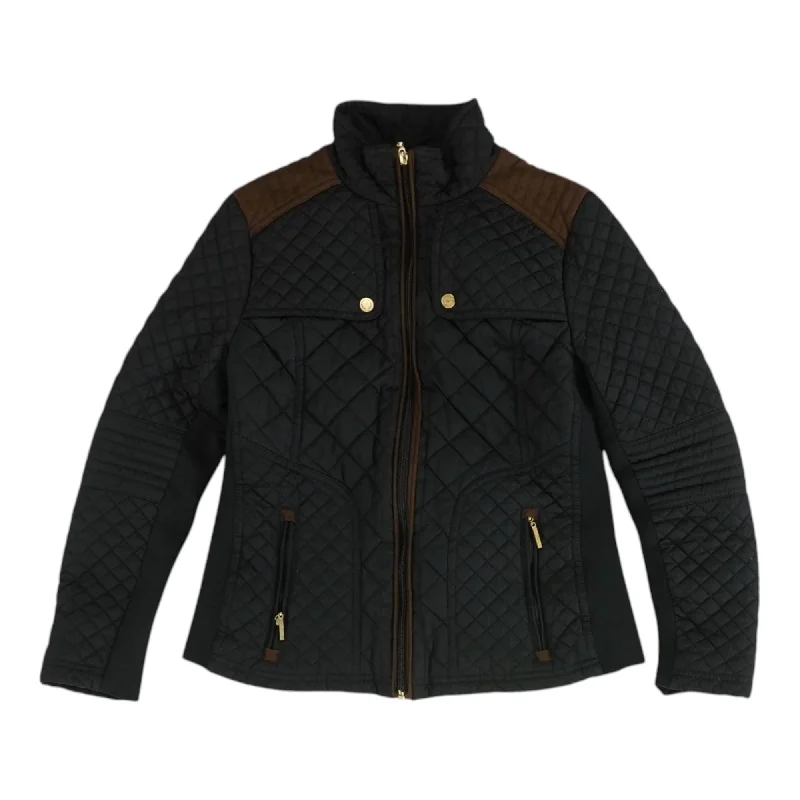 Blowout Deals Black Solid Lightweight Jacket