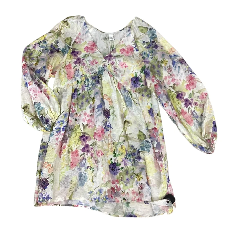 Referral Discount Dress Casual Short By H&m In Floral Print, Size: M
