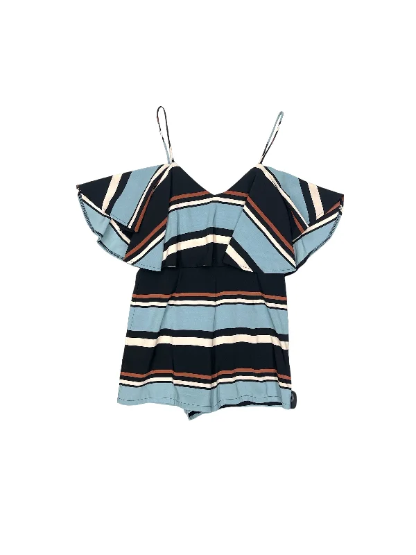 Discount Days Striped Pattern Romper L’Atist, Size M