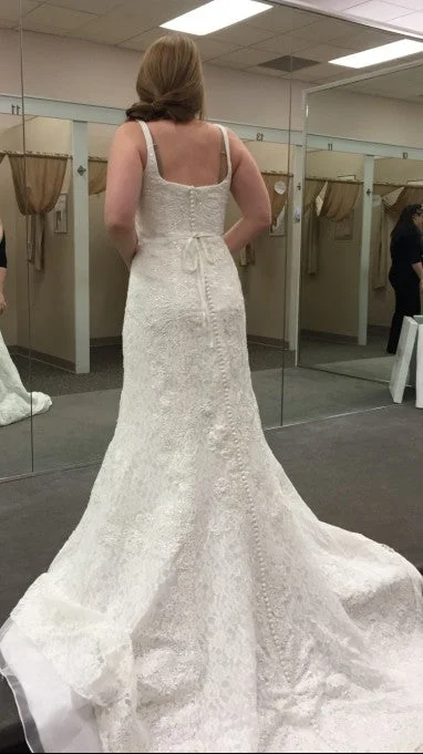 Value Deals Oleg Cassini Lace Tank Trumpet Dress CGW669