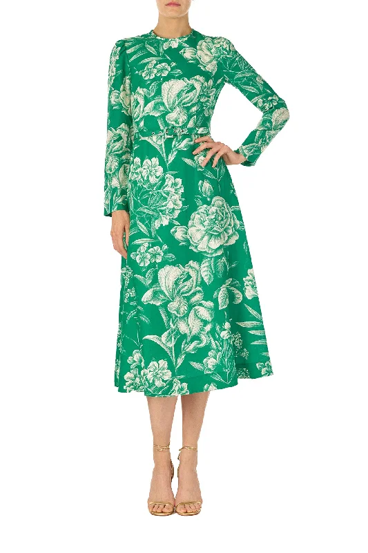 Value Deals Long Sleeve Floral Day Dress