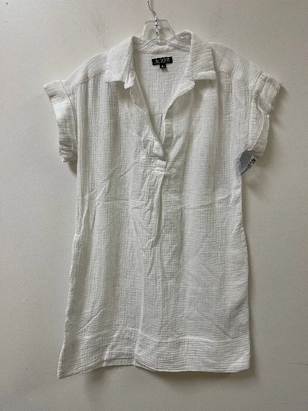 Mega Sale Dress Casual Short By J. Crew In White, Size: M