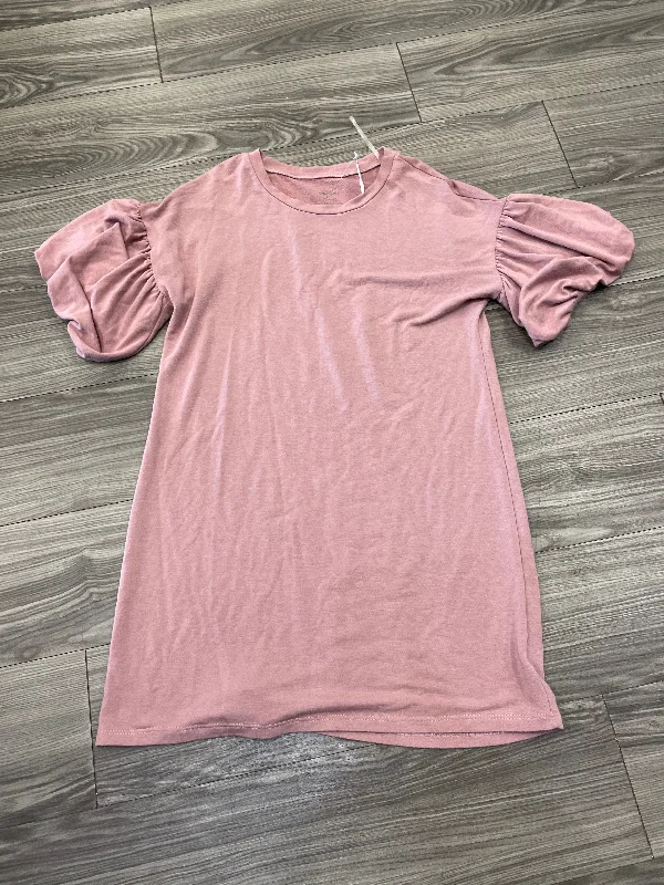 Final Markdown Dress Casual Short By Alya In Pink, Size: M