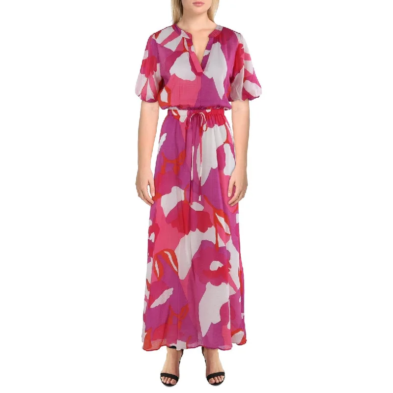 Special Price Womens Tie Waist Long Maxi Dress