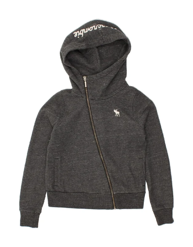 Extra Savings ABERCROMBIE & FITCH Womens Graphic Zip Hoodie Sweater UK 12 Medium Grey Extra Savings ABERCROMBIE & FITCH Womens Graphic Zip Hoodie Sweater UK 12 Medium Grey