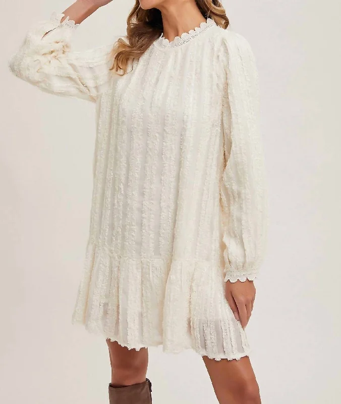 Limited Time Offer Carly Dress In Ivory