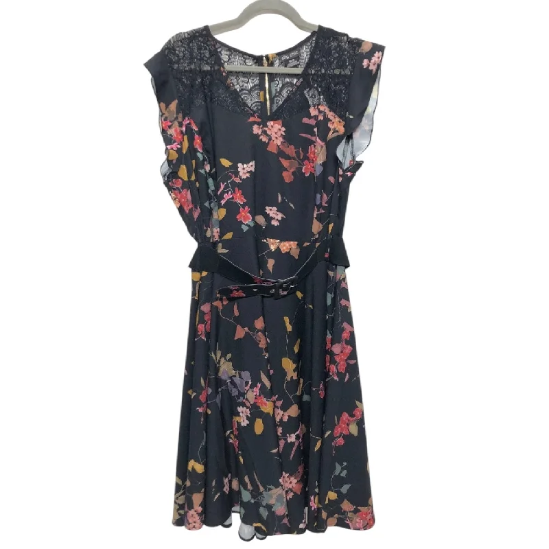 Warehouse Sale Dress Casual Short By City Chic In Black, Size:18