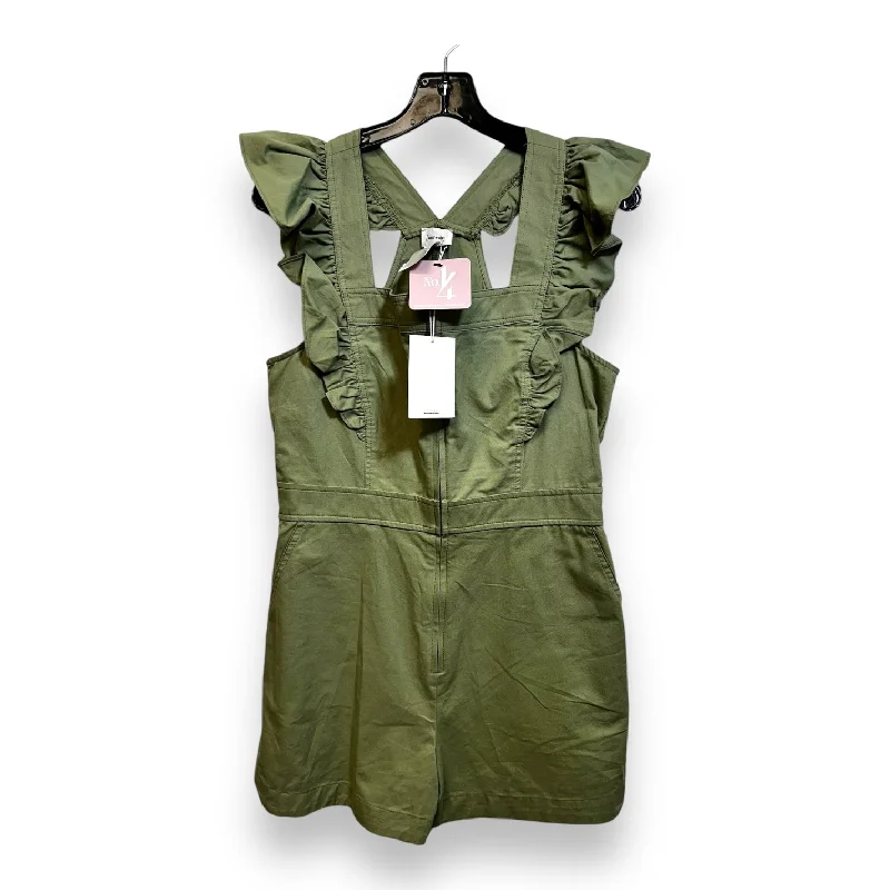 Price Drop Romper By Clothes Mentor In Grey, Size: L