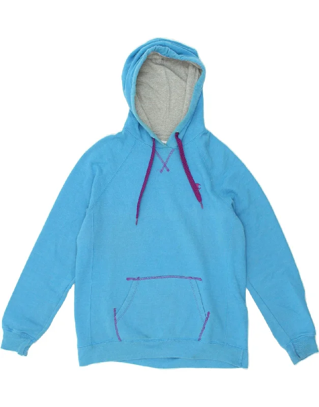 TIME-Limited Offer CHAMPION Womens Hoodie Jumper UK 18 XL Blue Cotton