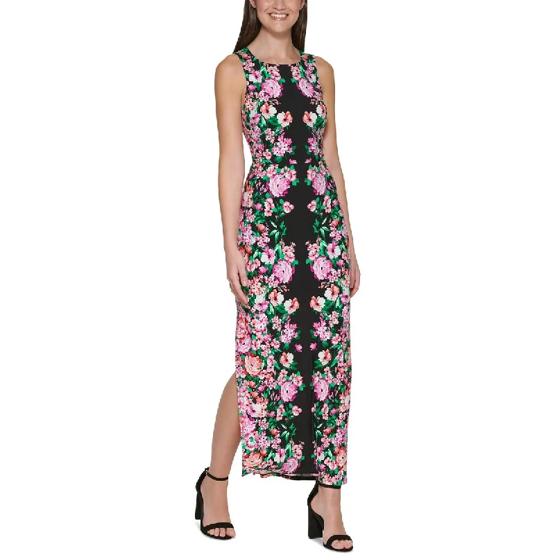 Online Specials Womens Floral Print Long Maxi Dress